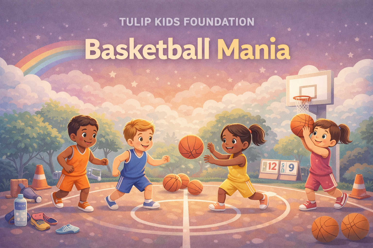 Basketball Mania - Sports and Teamwork
